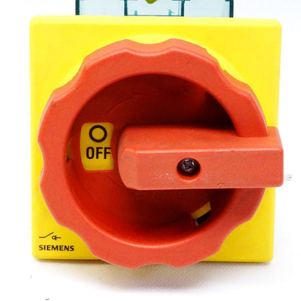 Siemens 3LD2504-0TK53 SENTRON Lasttrennschalter 3LD Not-Aus-Schalter - Maranos.de