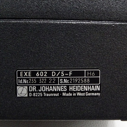 Heidenhain EXE602D EXE 602 D / 5-F 23532222 235 322 22 - Maranos.de