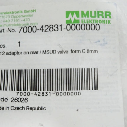 Murr Elektronik Adapter M12 7000-42831-0000000 / Neu OVP - Maranos.de