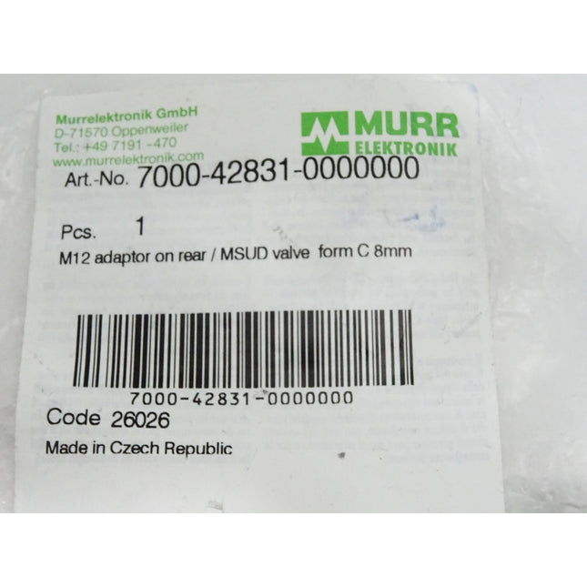 Murr Elektronik Adapter M12 7000-42831-0000000 / Neu OVP - Maranos.de