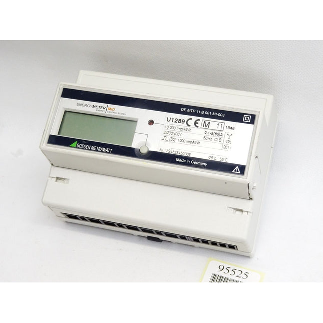 Gossen Metrawatt EnergyMeter MID Drehstromzähler U1289 - Maranos.de