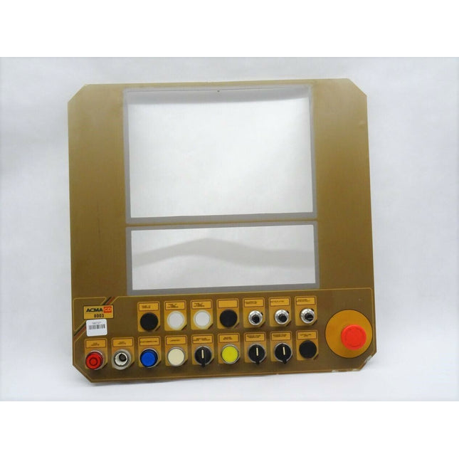 Acma 8003 Front / Bedientastatur für Industriemaschinen/-Panel mit Knöpfen und Not-Aus Schalter - Maranos.de