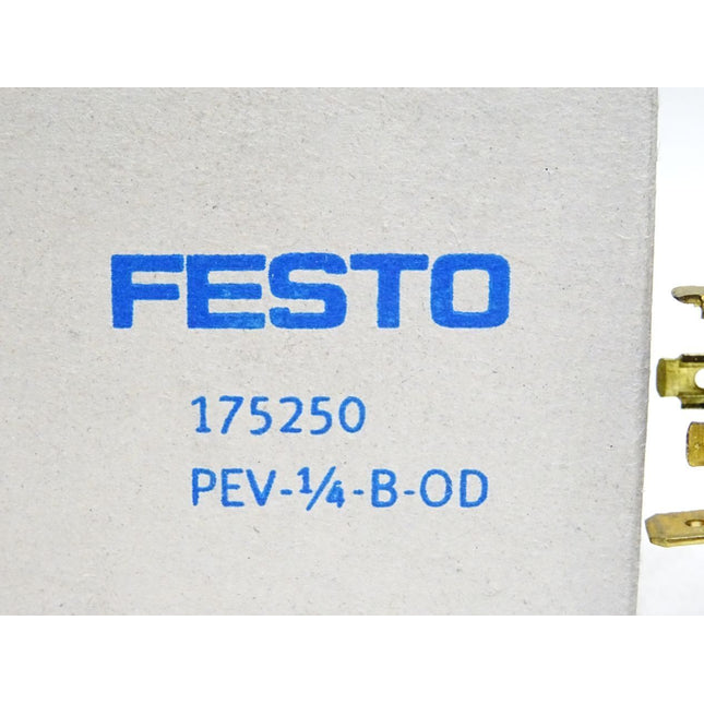 Festo Druckschalter 175250 PEV-1/4-B-OD / Neu OVP - Maranos.de