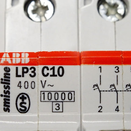ABB LP3 C10 400V 10A Smissline Sicherungsautomat - Maranos.de