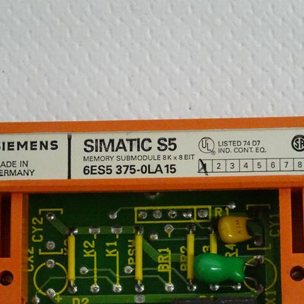 Siemens Simatic S5 Memory 6ES5 375-0LA15 / 6ES5375-0LA15 Submodule - Maranos.de