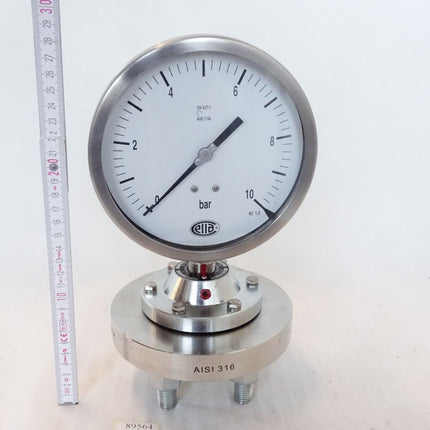 Wika Ettore Cella BN150 Manometer 0-10bar / Neu - Maranos.de