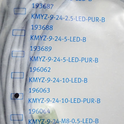 Festo 196063 KMYZ-9-24-10-LED-PUR-B Verbindungsleitung / Neu OVP - Maranos.de