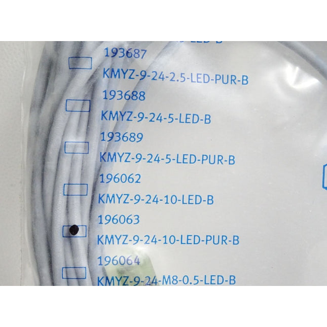 Festo 196063 KMYZ-9-24-10-LED-PUR-B Verbindungsleitung / Neu OVP - Maranos.de