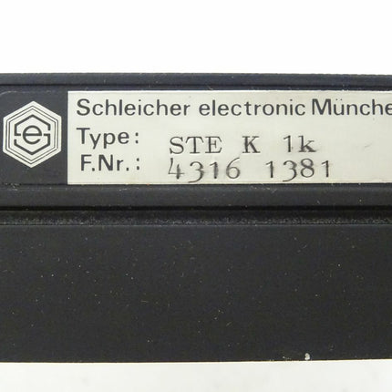 Schleicher STE K-1k Einsteckkarte 4316 1381 Promodul neu-OVP - Maranos.de