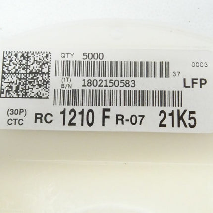 5000x YAGEO WRC50113 / RC1210FR-0721K5L / Chip Resistor - Maranos.de