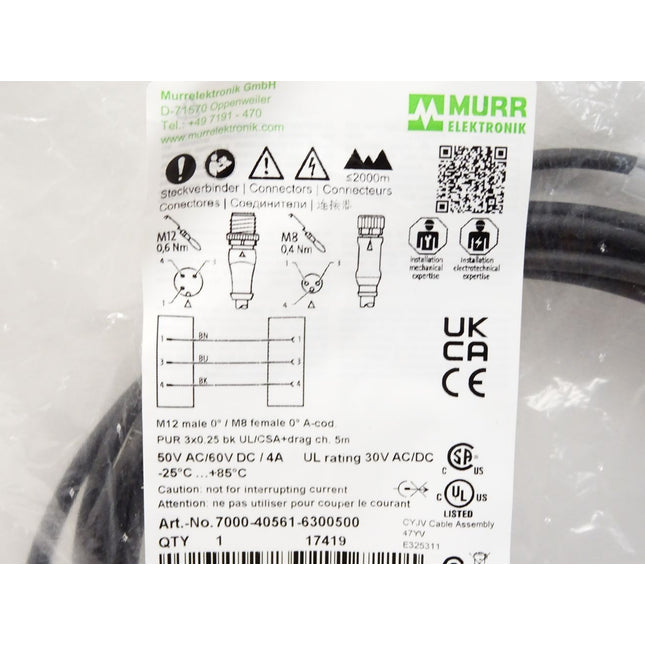 Murr Elektronik 7000-40561-6300500 / Neu OVP - Maranos.de