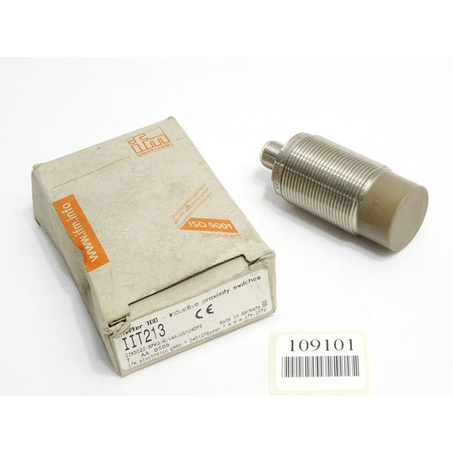 Ifm Electronic Efector 100 IIT213 IIK3022-BPKG/V4A/US104 Induktiver Sensor / Neu OVP - Maranos.de