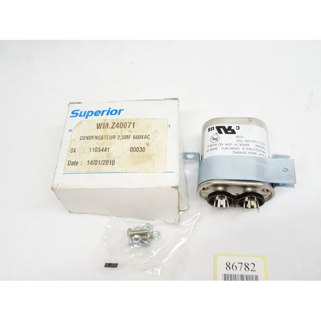 Aerovox Komdensator 2.5uF H50S6602A5BD21 / 660V / 240598 / neu OVP - Maranos.de