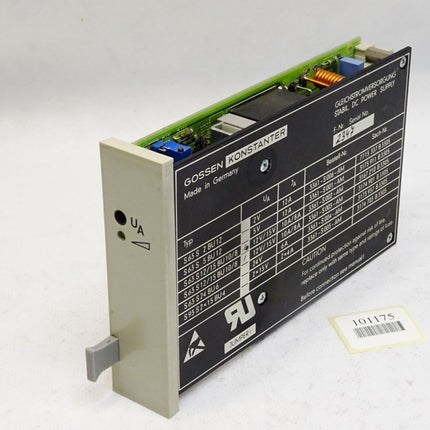 Gossen Konstanter Einschubkarte S63S12/15BU10/8 3361-S002-AM 3167210B3305 - Maranos.de