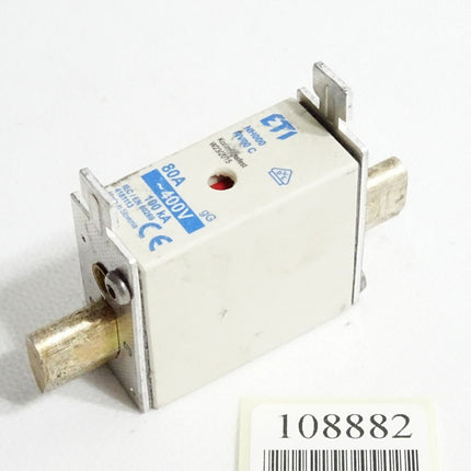 ETI Sicherung NH000 NV00 C 80A 400VAC 100kA gG - Maranos.de