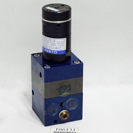 Festo 3717 VE-5 Verstärkerkopf + Grundventilkörper LC-4-1/4 3741 / Unbenutzt mit Lagerspuren - Maranos.de