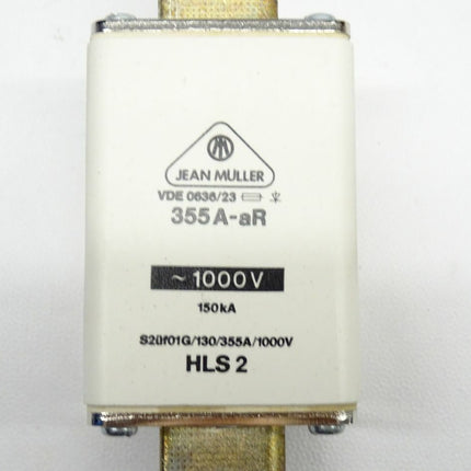 Jean Müller 355A-aR / 1000V/150kA S2üf01G/130/355A/1000V HLS 2 NEU-OVP - Maranos.de