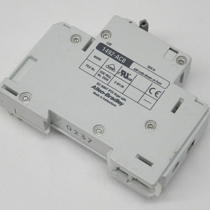 Allen Bradley 1492-ACBH1 Schutzschalter Zubehör 1492 ACBH1 6A / 277 VAC NEU - Maranos.de