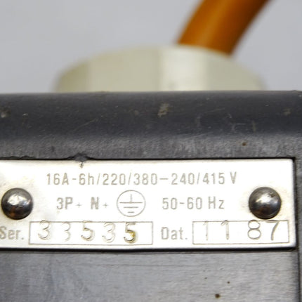 Stahl 8575/16 16A-6h/220/380-240/415V Schaltersteckdose - Maranos.de