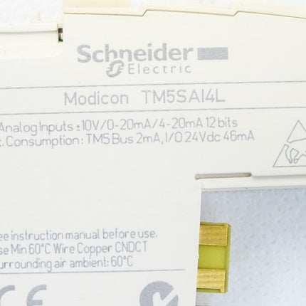 Schneider Electric Modicon TM5SAI4L Analoges Eingangsmodul - Maranos.de