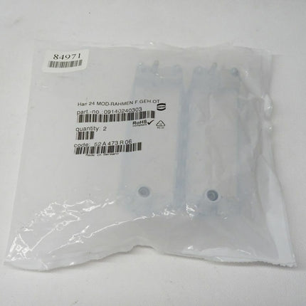 Harting HAN 24 MOD-RAHMEN F.GEH.OT / 09140240303 / Inhalt:2 / Neu OVP versiegelt - Maranos.de