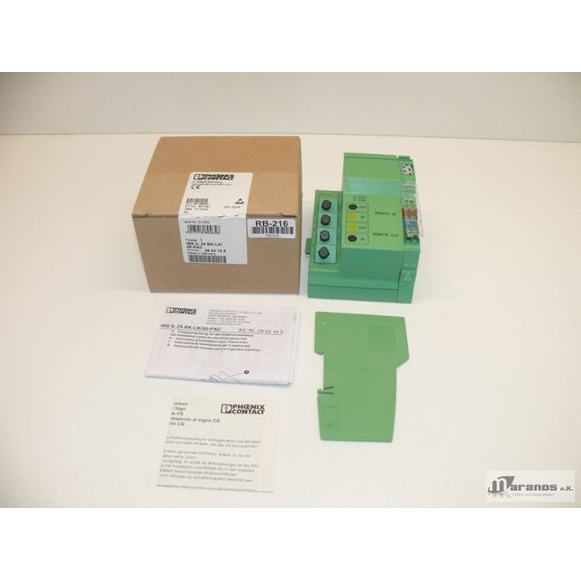 NEU-OVP Phönix Contact IBS IL 24 BK-LK/45-PAC Bus coupler  2862165  Buskoppler - Maranos.de
