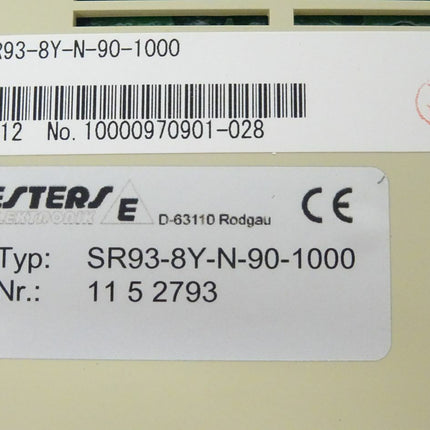 Esters SR93-8Y-N-90-1000 Temperatur Controller / Thermostat 1152793 neu-OVP - Maranos.de