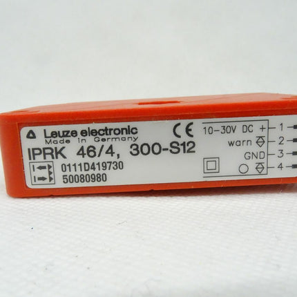 Leuze Electronic IPRK 46/4, 300-S12 Lichtschranke IPRK46/4300-S12 NEU-OVP - Maranos.de