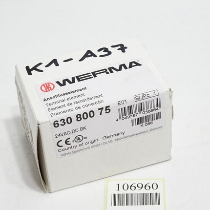 Werma 63421075 TwinLIGHT Classic grün 24VAC/DC GN 634.210.75 / Neu - Maranos.de
