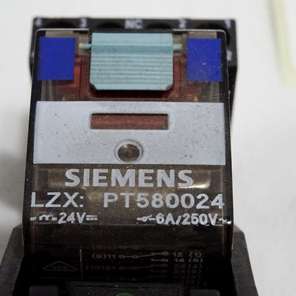 Siemens Simirel Relais PT580024 mit Sockel PT78704 - Maranos.de