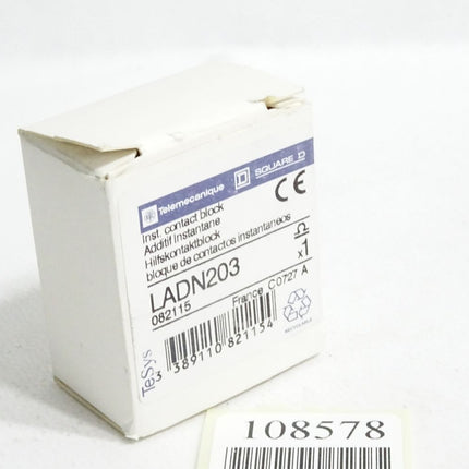 Telemecanique Hilfskontaktblock LADN203 082115 / Neu OVP - Maranos.de