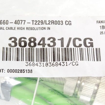Fanuc Kabel LX660-4077-T229/L2R003 CG / 368431/CG / Neu OVP - Maranos.de