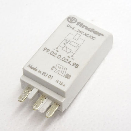 Finder 99.02.0.024.98 Steckmodul mit LED Varistor - Maranos.de