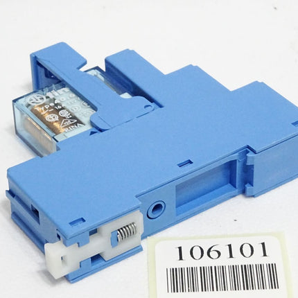 Finder Sockel 95.05 mit Relais 40.61 16A 250VAC 24VDC / Unbenutzt - Maranos.de