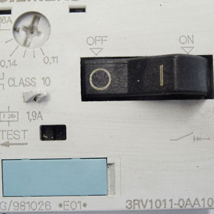 Siemens 3RV1011-0AA10 - Maranos.de