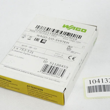 Wago 753-531 4-Kanal-Digitalausgang / Neu OVP versiegelt - Maranos.de