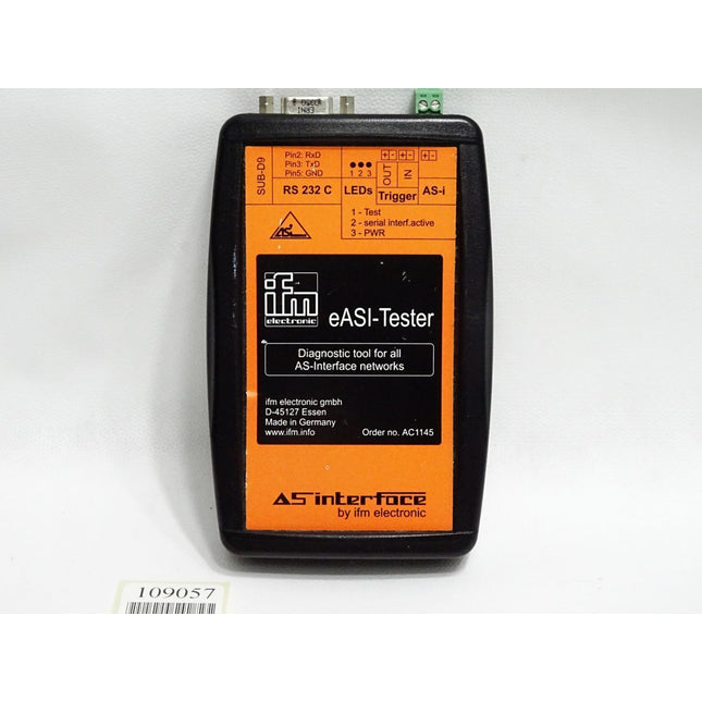 Ifm electronic eASI-Tester Diagnostic Tool AC1145 AS-Interface Diagnose- und Analysetool - Maranos.de