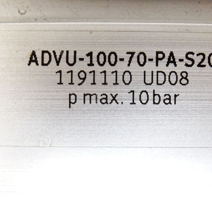 Festo 1191110 ADVU-100-70-PA-S20 Kompaktzylinder - Maranos.de