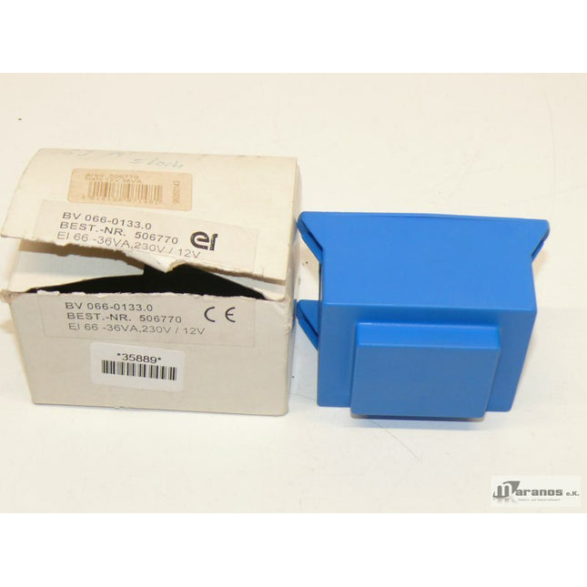 NEU/OVP BV 066-0133.0 EI66/36 Transformator Trafo Best.-Nr. 506770 - Maranos.de