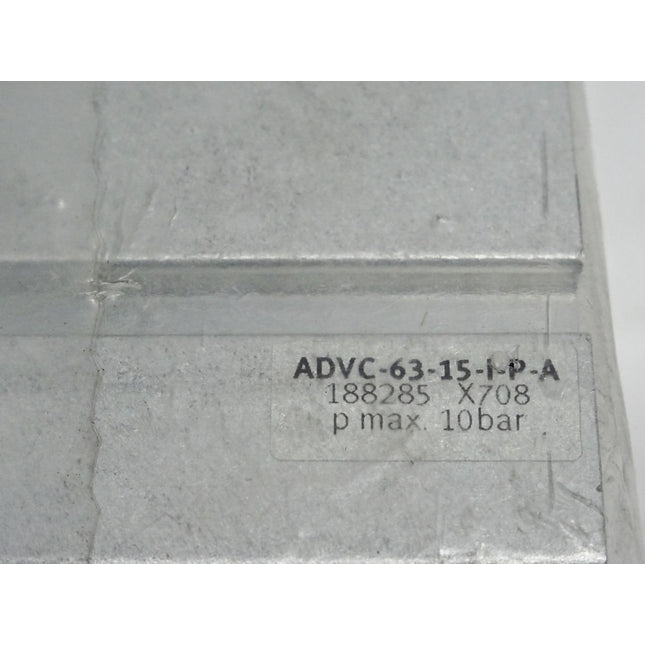 Festo 188285 ADVC-63-15-I-P-A Kurzhubzylinder  / Neu - Maranos.de