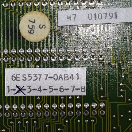 Siemens SIMATIC 6ES5377-0AB41 Memory Modul / RAM / 6ES5 377-0AB41 / Neu - Maranos.de