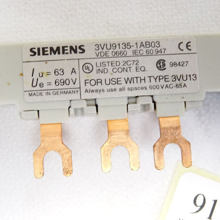 Siemens Sammelschiene 3VU9135-1AB03 - Maranos.de