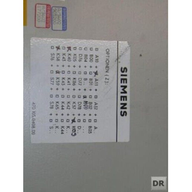 Siemens Simovert 6SE1210-2AB03 / 6SE 1210-2AB03 // - Maranos.de