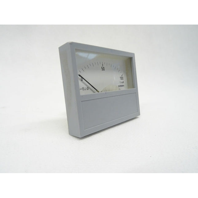 Gossen Analoganzeige 0-100 / 1mA / 0-1,5 Amperemeter Messgerät 375 047 001 - Maranos.de