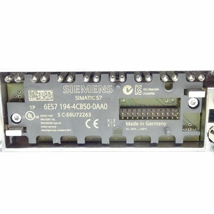 Siemens Simatic S7 6ES7194-4CB50-0AA0 / 6ES7 194-4CB50-0AA0 - Maranos.de