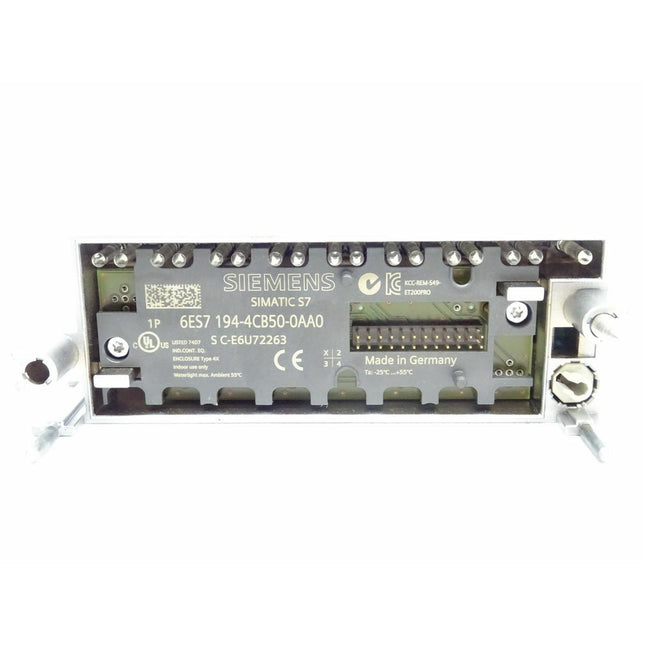 Siemens Simatic S7 6ES7194-4CB50-0AA0 / 6ES7 194-4CB50-0AA0 - Maranos.de