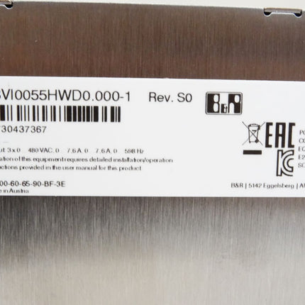 B&R Acopos Multi I0055D 8BVI0055HWD0.000-1 Rev S0 + Einsteckmodul AC0122 8BAC0122.000-1 / Neu OVP - Maranos.de
