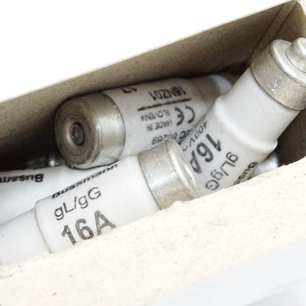 Eaton Bussmann Fuse Link 16NZ01 16A 400VAC / Inhalt:6 Stück / Neu OVP - Maranos.de