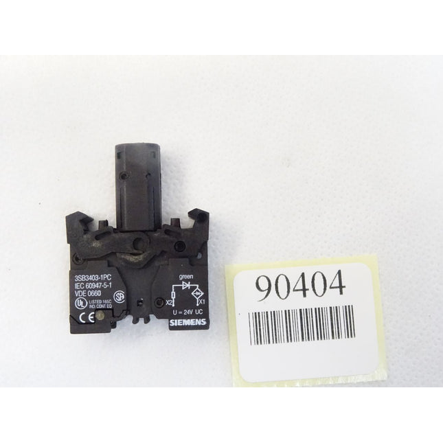 Siemens Lampenfassung 3SB3403-1PC / Neu - Maranos.de