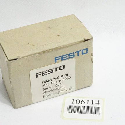 Festo 164950 FRM-1/4-D-MINI Abzweigmodul / Neu OVP - Maranos.de